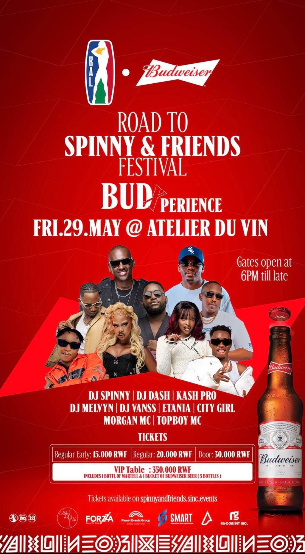 Road to spinny and friends festival