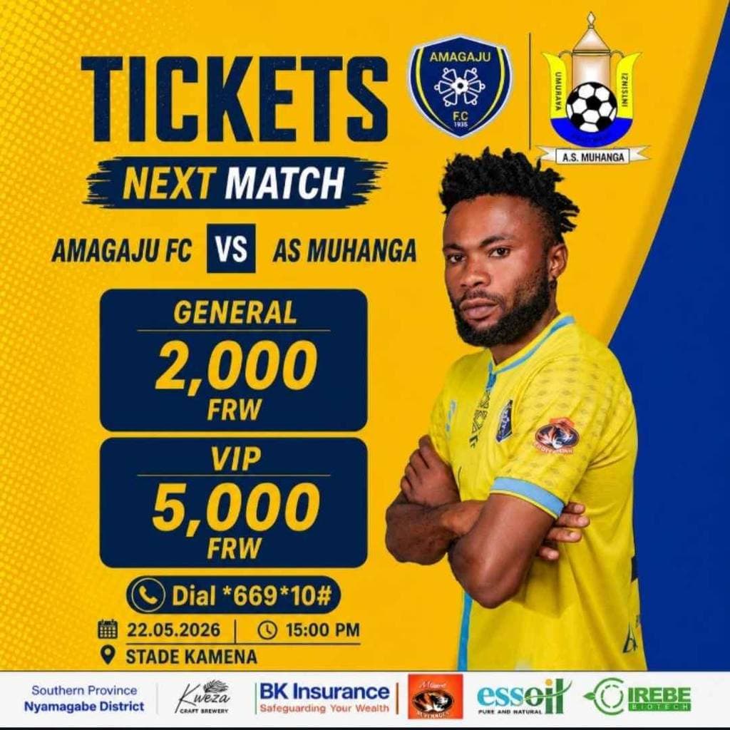 Amagaju FC vs AS Muhanga