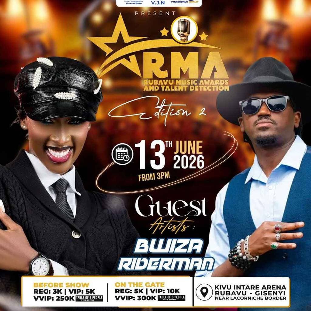 RUBAVU MUSIC AWARDS AND TALENT DETECTION