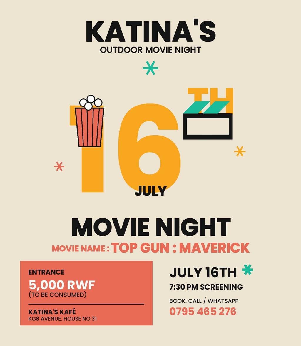 Katina’s outdoor Movie Night 