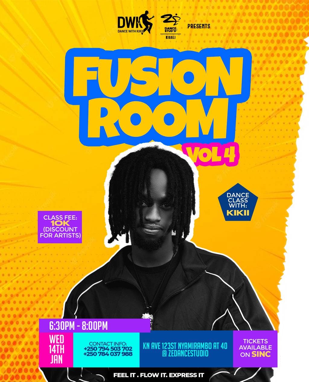 FUSION ROOM Vol.4 DANCE CLASS WITH KIKII