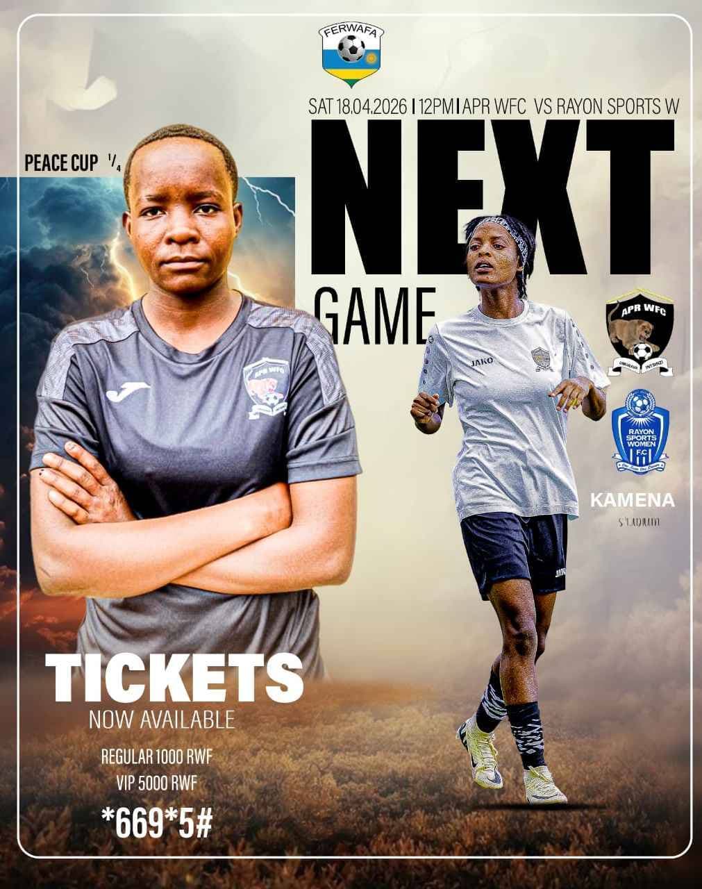 APR FC  W vs Rayon Sport W