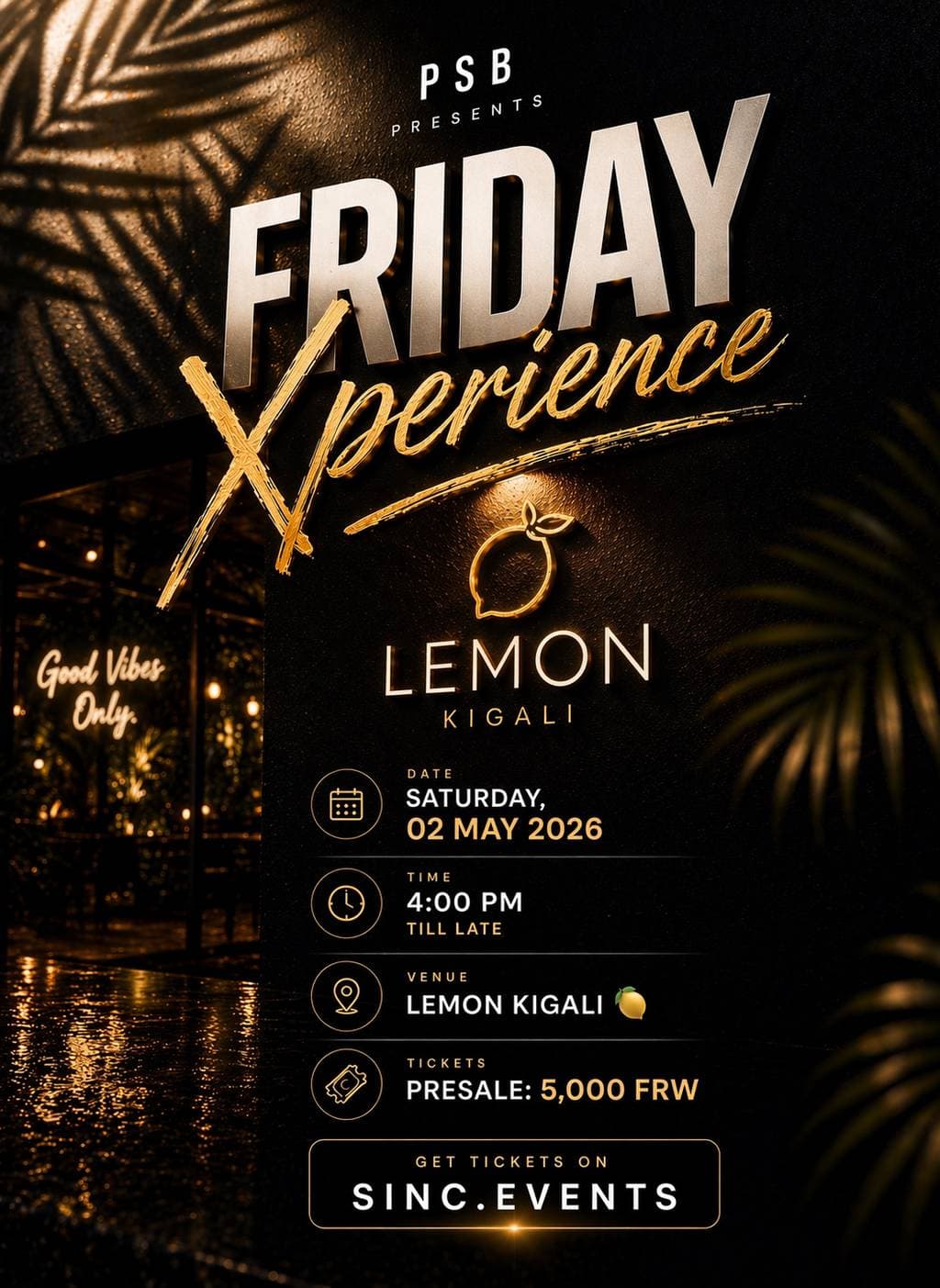 Friday experience 