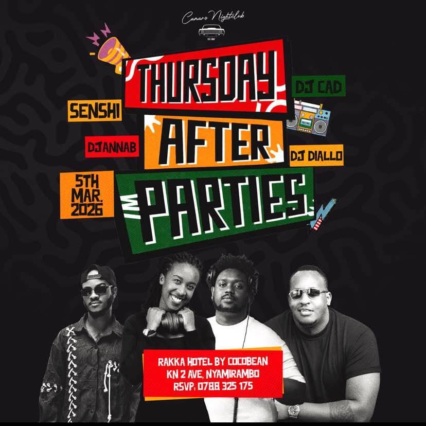 Thursday after parties 
