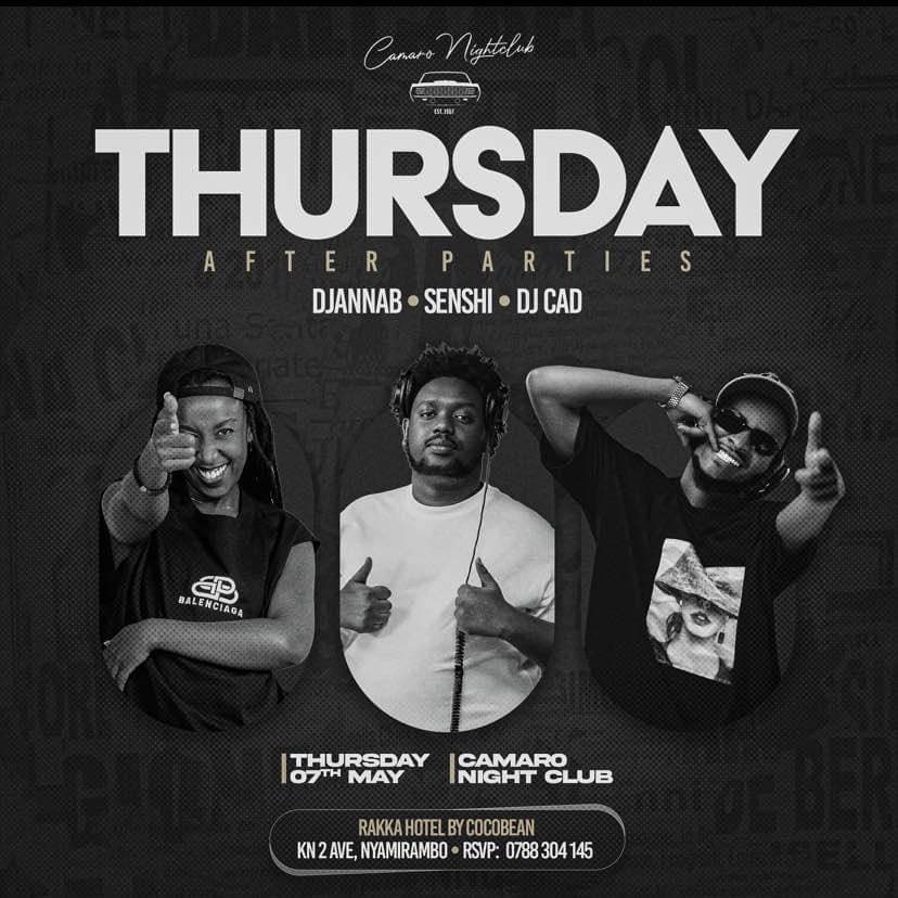 Thursday after parties 