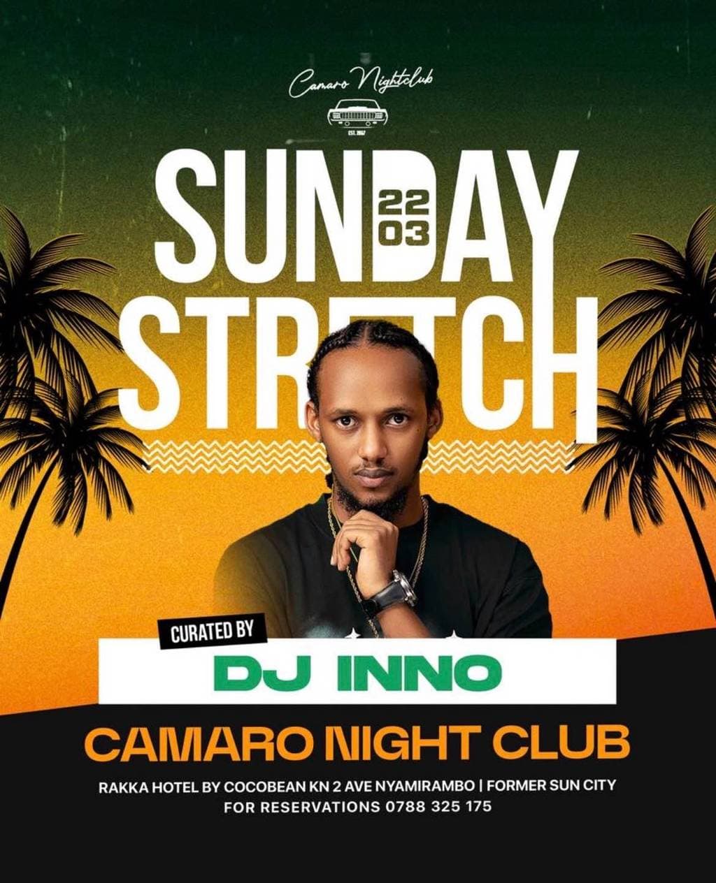 Camaro Sunday Stretch 