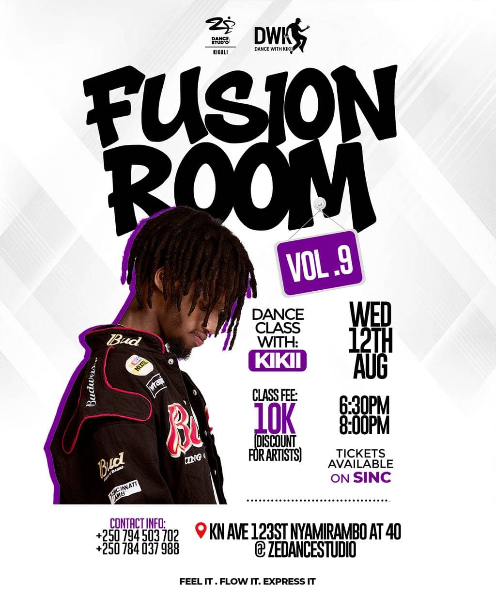 FUSION ROOM VOL.9 DANCE  CLASS WITH KIKII