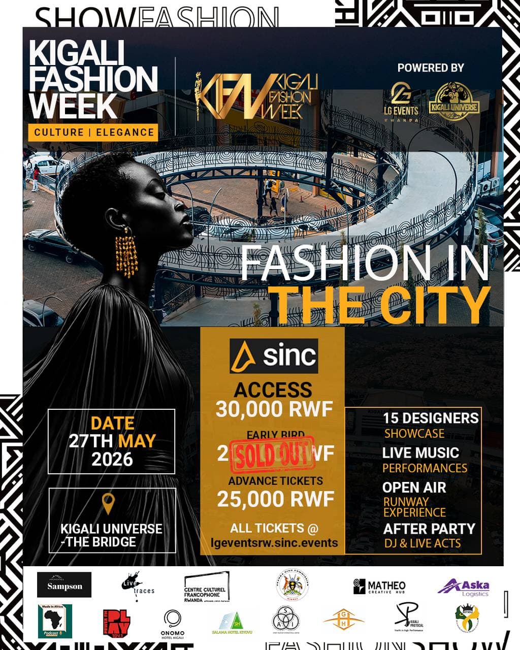 KIGALI FASHION WEEK - FASHION IN THE CITY 