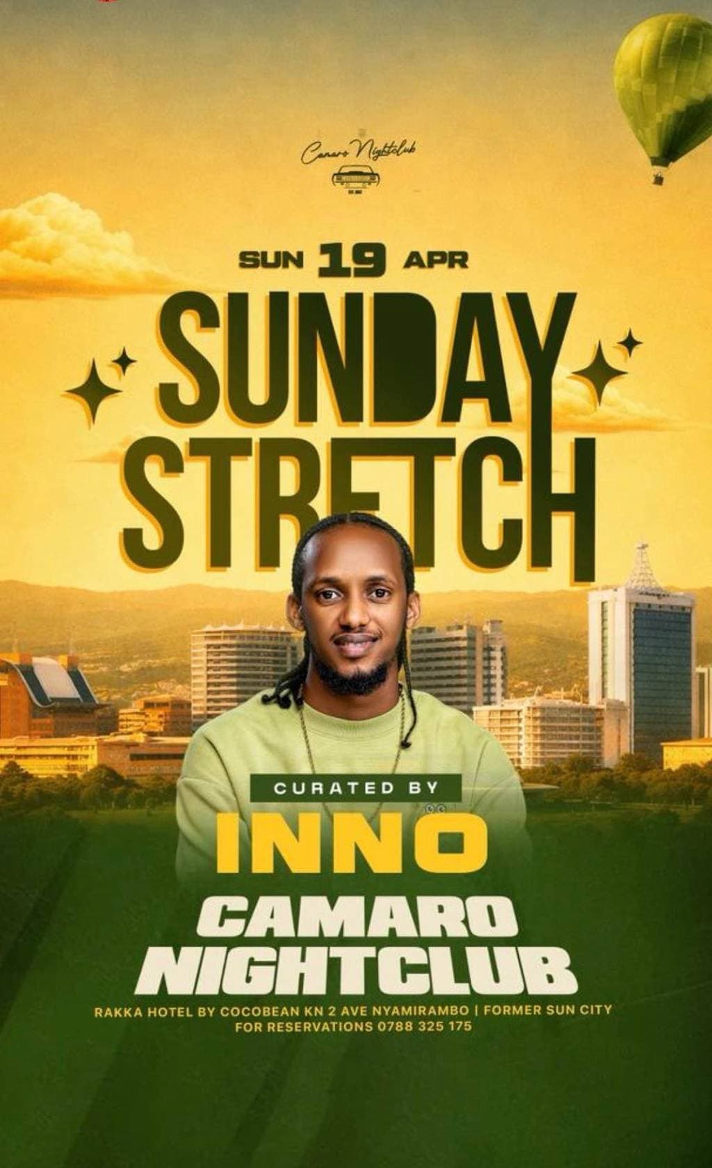 Camaro Sunday Stretch 