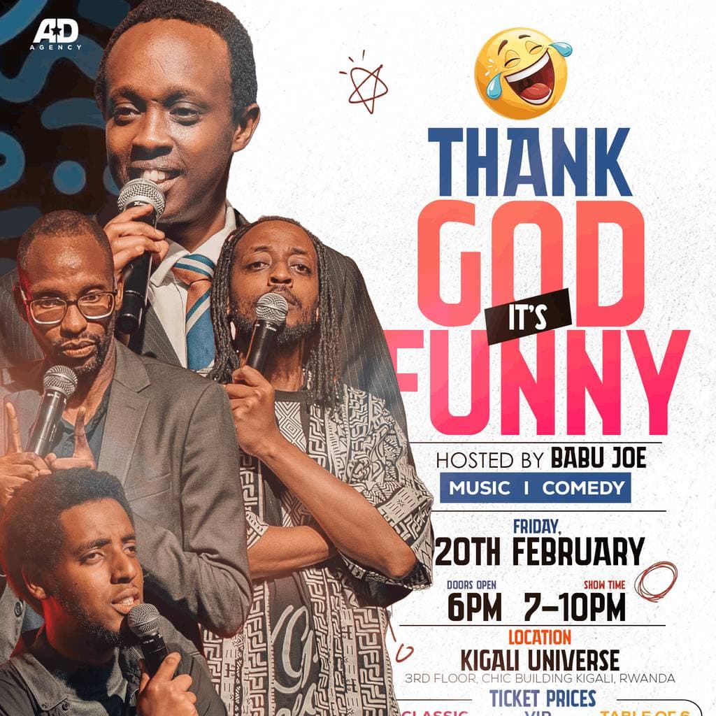 Thank God It’s Funny (TGIF) by Sunday Night Live Kigali
