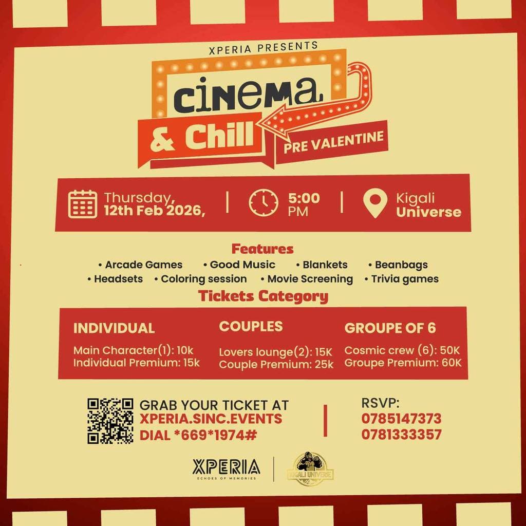 CINEMA & CHILL - Pre Valentine
