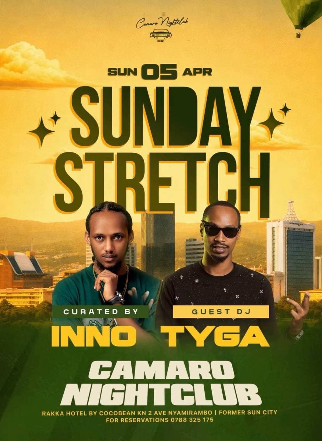 Camaro Sunday Stretch 