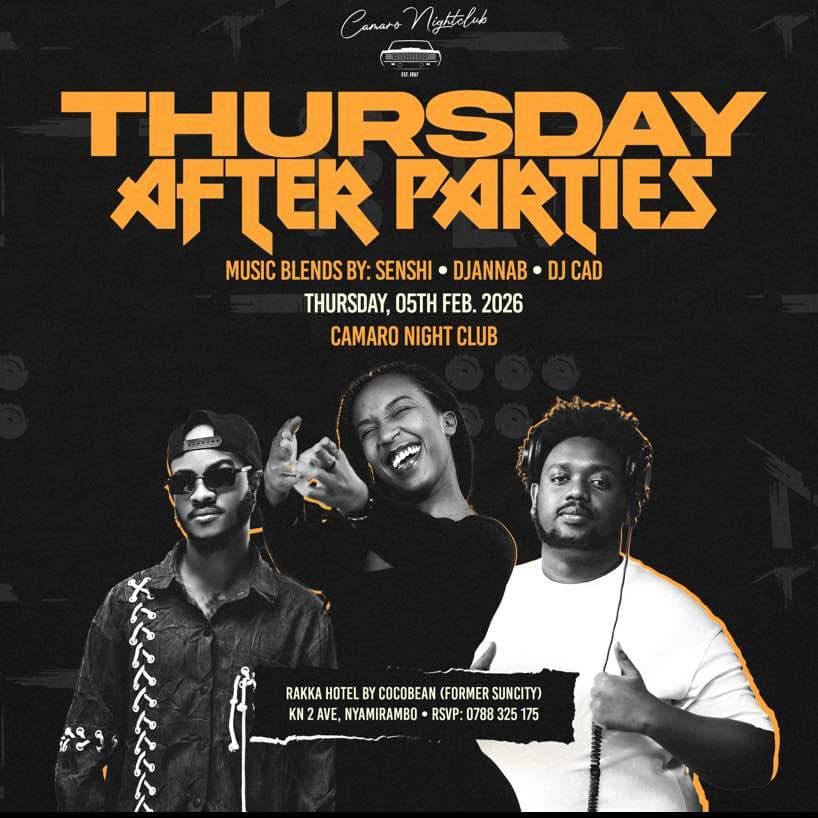 Thursday after parties 
