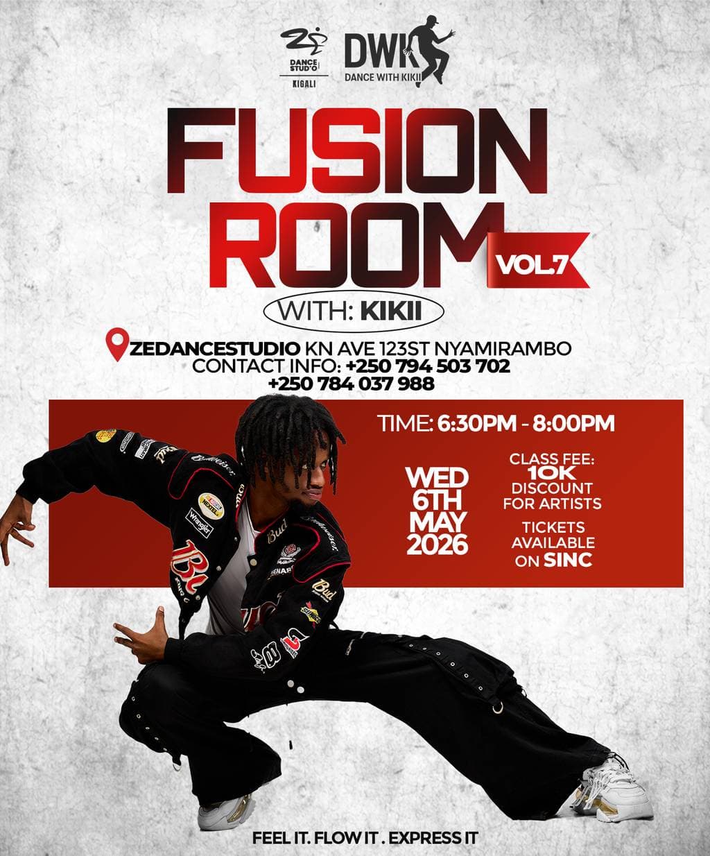 FUSION ROOM Vol.7 DANCE CLASS WITH KIKII